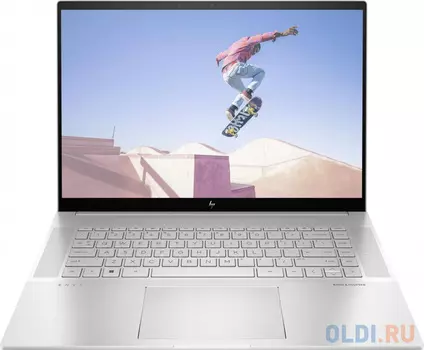 Ноутбук HP Envy 16-h1053dx Core i7 13700H 16Gb SSD1Tb NVIDIA GeForce RTX4060 8Gb 16" IPS Touch WQXGA (2560x1600) Windows 11 silver WiFi BT Cam (9