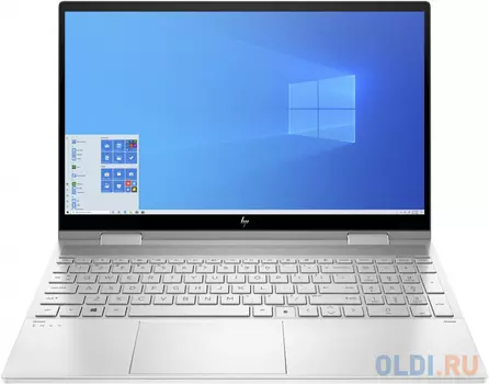 Ноутбук HP ENVY x360 15-ed1017ur 15.6" 1920x1080 Intel Core i5-1135G7 512 Gb 16Gb Bluetooth 5.0 Intel Iris Xe Graphics серебристый Windows 10 Home 2X1Q9EA