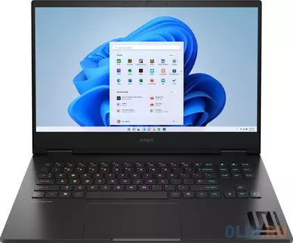 Ноутбук HP Omen 16-wd0012ci Core i7 13620H 16Gb SSD1Tb NVIDIA GeForce RTX4060 8Gb 16.1" IPS FHD (1920x1080) Free DOS black WiFi BT Cam (8F5R0EA)