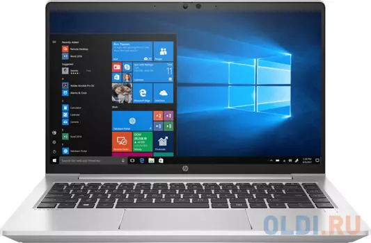 Ноутбук HP ProBook 440 G8 Core i7 1165G7 8Gb SSD256Gb Intel Iris Xe graphics 14" IPS FHD (1920x1080) Free DOS silver WiFi BT Cam