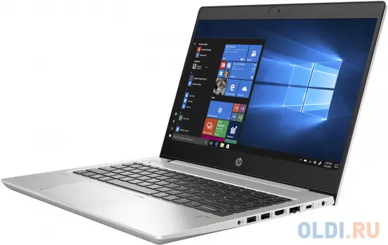 Ноутбук HP ProBook 455 G7 14" 1920x1080 AMD Ryzen 3-4300U 256 Gb 8Gb WiFi (802.11 b/g/n/ac/ax) AMD Radeon Vega 5 серебристый DOS 1F3M4EA