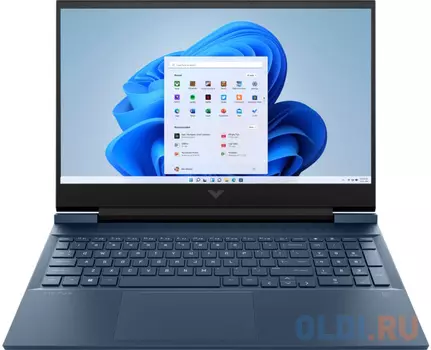 Ноутбук/ HP VICTUS 16-d0003ur 16.1"(1920x1080 IPS)/Intel Core i5 11400H(2.7Ghz)/8192Mb/512PCISSDGb/noDVD/Ext:GeForce RTX 3060(6144Mb)/Cam/BT/WiFi