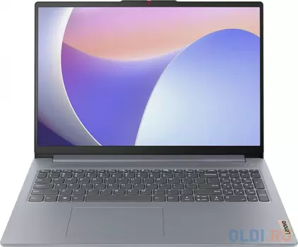 Ноутбук Lenovo IdeaPad Slim 3 16ABR8 Ryzen 5 7430U 16Gb SSD512Gb AMD Radeon 16" IPS WUXGA (1920x1200) noOS grey WiFi BT Cam (82XR007XRK)