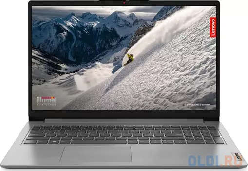 Ноутбук Lenovo IP1 15ALC7 15.6" FHD, AMD R5-5500U, 8Gb, 512Gb SSD, no OS, серый (82R400B4RM)*