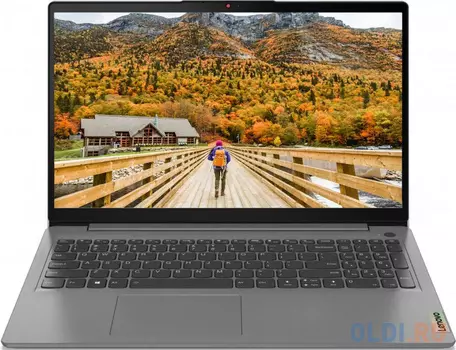 Ноутбук Lenovo IP3 15ALC6 Ryzen 3 5300U/4Gb/HDD1Tb/15.6"/IPS/FHD/noOS/grey (82KU009XRK) (224611)