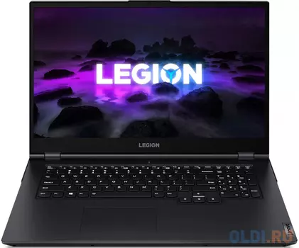 Ноутбук Lenovo Legion 5 17ITH6H 17.3" 1920x1080 Intel Core i5-11400H SSD 1024 Gb 16Gb WiFi (802.11 b/g/n/ac/ax) Bluetooth 5.1 NVIDIA GeForce RTX