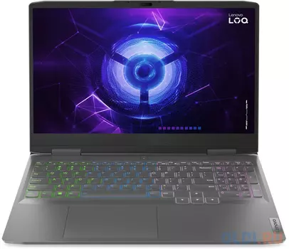 Ноутбук LENOVO LOQ 15IRH8 15.6" 1920x1080/Intel Core i7-13620H/RAM 16Гб/SSD 512Гб/RTX 4060 8Гб/ENG|RUS/DOS серый 2.4 кг 82XV00KHRK