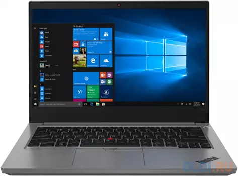 Ноутбук Lenovo ThinkPad E14-IML 14" 1920x1080 Intel Core i7-10510U 256 Gb 16Gb WiFi (802.11 b/g/n/ac/ax) AMD Radeon RX 640 2048 Мб серебристый Windows 10 Professional 20RA001KRT