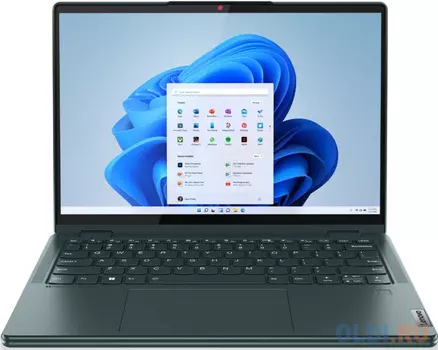 Ноутбук Lenovo Yoga 6 13ALC7 13.3" 1920x1200 AMD Ryzen 5-5500U SSD 512 Gb 8Gb WiFi (802.11 b/g/n/ac/ax) Bluetooth 5.1 AMD Radeon Graphics зелёный