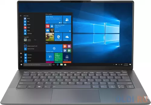Ноутбук Lenovo Yoga S940-14IIL Core i7 1065G7/16Gb/SSD1Tb/14"/Touch/IPS/UHD/TYPE-C AC Adapter/Win10/grey(81Q8009GRU) (263894)