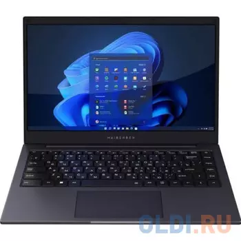 Ноутбук MAIBENBEN S14A 14" IPS FHD/AMD Ryzen 5 4600U/16 ГБ/ SSD 512 ГБ /AMD Radeon/Linux/Темно-синий