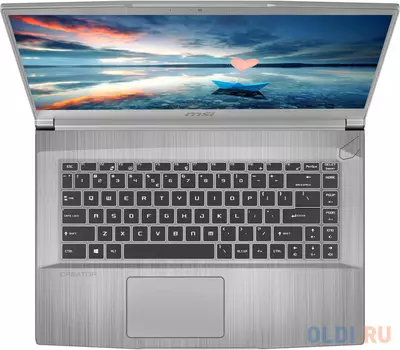 Ноутбук MSI Creator 15M A10SD-642RU 15.6" 1920x1080 Intel Core i7-10750H 512 Gb 16Gb WiFi (802.11 b/g/n/ac/ax) Bluetooth 5.1 nVidia GeForce GTX 1660 Ti 6144 Мб серый Windows 10 Home 9S7-16W124-642