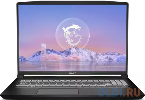 Ноутбук MSI Creator B12VE-810RU 9S7-158531-810 i7-12650H 2300 МГц 16" 1920x1080 16Гб DDR5 SSD 1Тб RTX 4050 6Гб ENG/RUS/да Windows 11 Pro черный 2