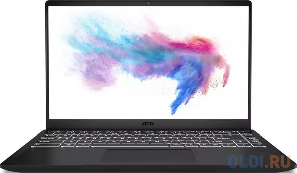 Ноутбук MSI Modern 14 B10MW-023XRU Comet lake I5-10210U/8GB/512GB SSD/14" FHD, IPS 60Hz TBezel/(UMA)/noODD/WiFi+BT/DOS/Onyx Black