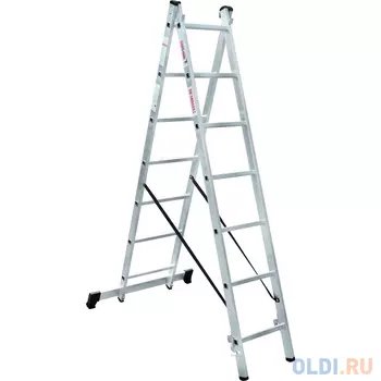 Новая Высота Лестница двухсекционная 2х7 ступеней 1220207