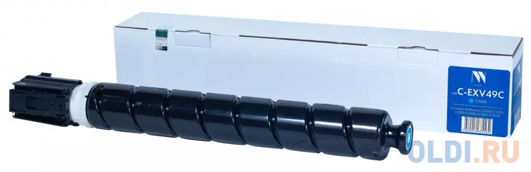 Картридж NV-Print C-EXV49C 19000стр Голубой