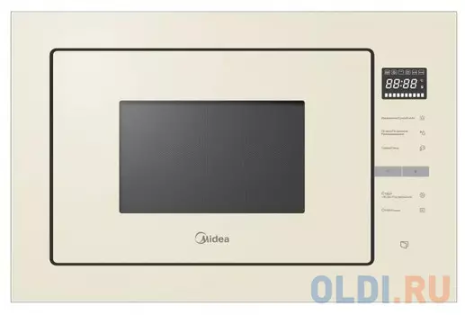 Объем 25 л, Мощность микроволн 900 Вт, Мощность гриля 1000 Вт, Сенсорное управление, Корпус из нержавеющей стали 8 программ авто меню, 5 уровней мощн