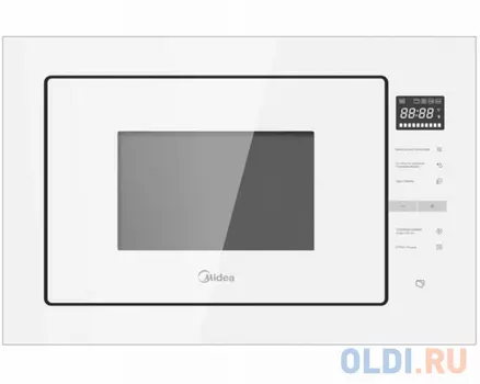Объем 25 л, Мощность микроволн 900 Вт, Мощность гриля 1000 Вт, Сенсорное управление, Корпус из нержавеющей стали 8 программ авто меню, 5 уровней мощн