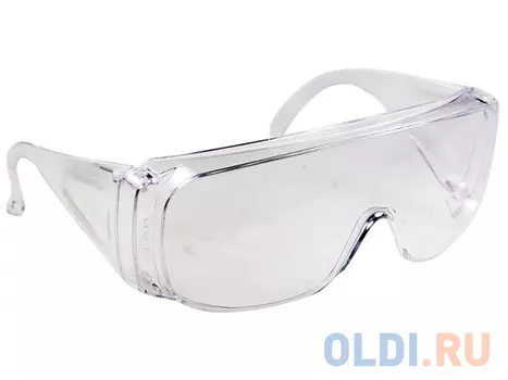 Очки СИБРТЕХ 89155 защитные открытого типа прозрачные ударопрочный поликарбонат