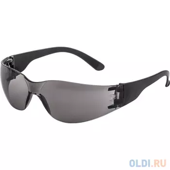 Очки защитные открытые, поликарбонатные, затемненные ОЧК203 (0-13023)// Россия