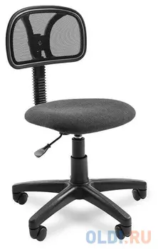 Офисное кресло Chairman 250 серое (ткань серии C, сетка, пластик, газпатрон 3 кл, ролики)