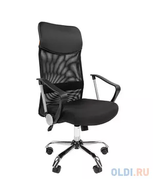 Офисное кресло Chairman 610 Россия 15-21 черный + TW синий