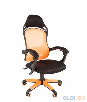 Офисное кресло Chairman game 12 черн.оранжевый