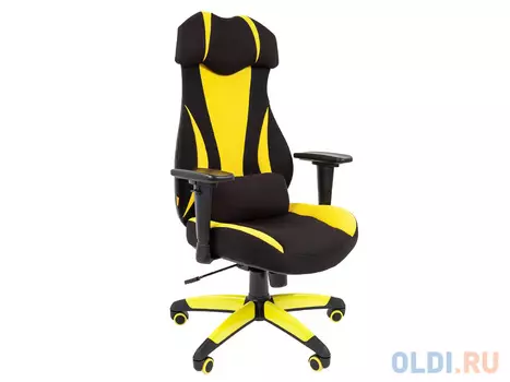 Офисное кресло Chairman GAME 14 ткань черн./желт.