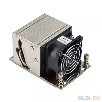 Охладитель процессора активный Supermicro SNK-P0063AP4 -2U(+) Active CPU Heat Sink for AMD SP3, 8400 rpm, 52 dBA, 117x78.6x64 mm (10100120) {36}