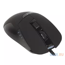Мышь Oklick 865G черный/черный оптическая (2400dpi) USB игровая (5but)