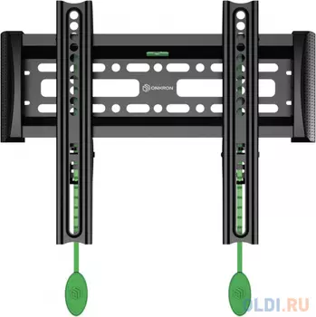 ONKRON NN12 чёрный {17"-37" Максимальная нагрузка: 18,2 кг (40.1 lbs) VESA: 75x75, 100x100, 100x200, 200x100, 200x200 мм Вылет от стены: 29 мм (1")}