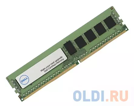 Оперативная память 16Gb (1x16Gb) PC4-21300 2666MHz DDR4 RDIMM ECC Buffered CL19 DELL 370-ADND