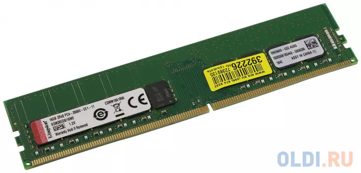 Оперативная память для сервера Kingston KSM26ED8/16ME DIMM 16Gb DDR4 2666MHz