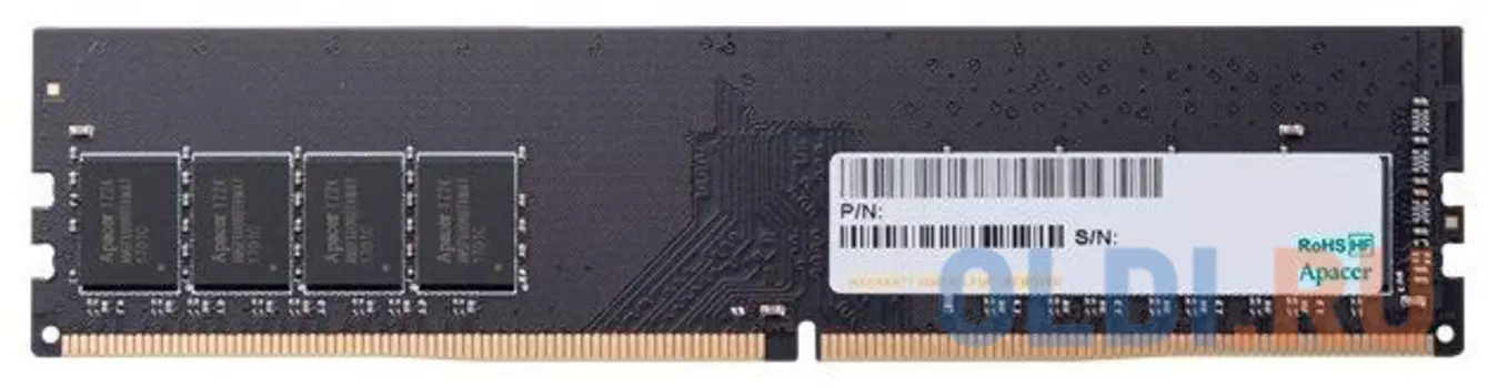 Оперативная память для компьютера Apacer AU16GGB26CQYBGH DIMM 16Gb DDR4 2666 MHz AU16GGB26CQYBGH