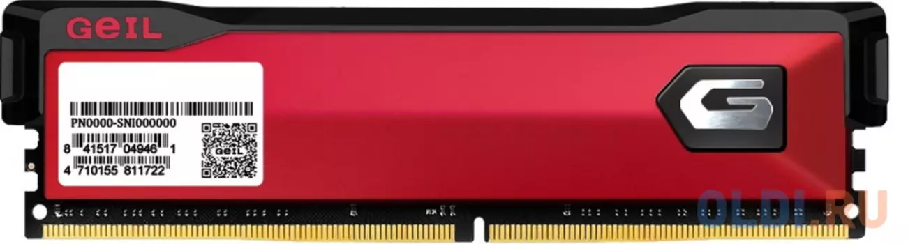 Оперативная память 16Gb (1x16Gb) PC4-28800 3600MHz DDR4 DIMM CL18 GeIL GOR416GB3600C18BSC