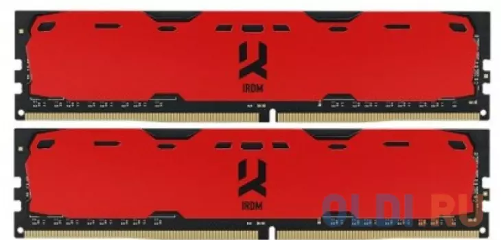 Оперативная память 16Gb (2x8Gb) PC4-19200 2400MHz DDR4 DIMM CL15 Goodram IR-R2400D464L15S/16GDC