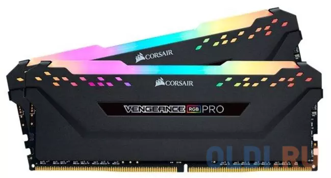 Оперативная память для компьютера Corsair CMW16GX4M2C3200C14 DIMM 16Gb DDR4 3200MHz