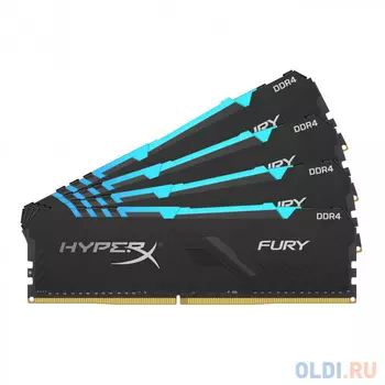 Оперативная память 64Gb (4x16Gb) PC4-28800 3600MHz DDR4 DIMM CL17 Kingston HX436C17FB3AK4/64