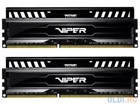 Оперативная память для компьютера Patriot Viper 3 DIMM 8Gb DDR3 1600 MHz PV38G160C9K