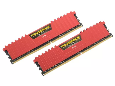 Оперативная память 8Gb (2x4Gb) PC4-19200 2400MHz DDR4 DIMM Corsair CMK8GX4M2A2400C16R