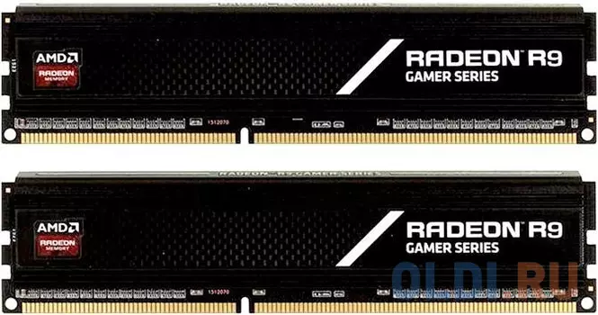 Оперативная память для компьютера AMD R9S48G3206U1K DIMM 8Gb DDR4 3200MHz