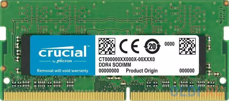 Оперативная память Crucial CT16G4S266M DIMM 16Gb DDR4 2666MHz