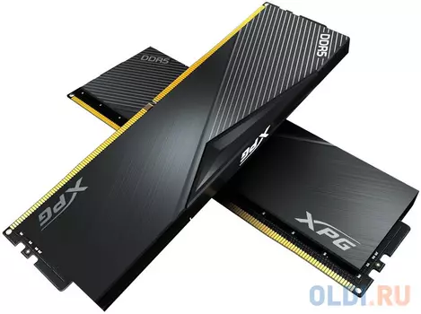 Оперативная память для компьютера A-Data XPG LANCER DIMM 16Gb DDR5 5200 MHz AX5U5200C388G-DCLABK