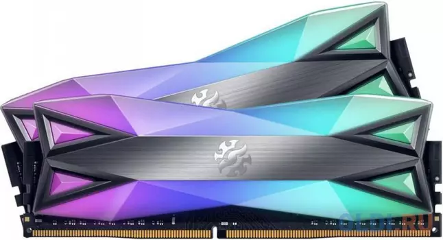 Оперативная память для компьютера ADATA XPG Spectrix D60 RGB DIMM 16Gb DDR4 3600 MHz AX4U36008G18I-DT60