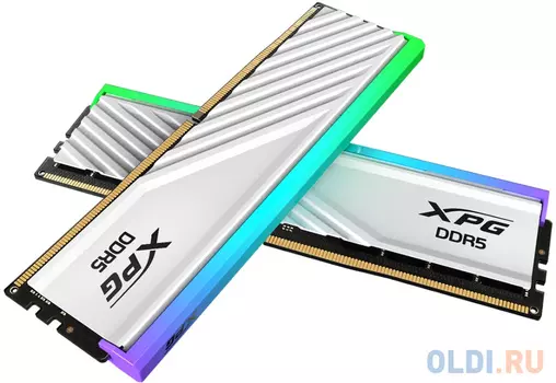 Оперативная память для компьютера ADATA XPG Lancer Blade RGB White DIMM 32Gb DDR5 6000 MHz AX5U6000C3016G-DTLABRWH