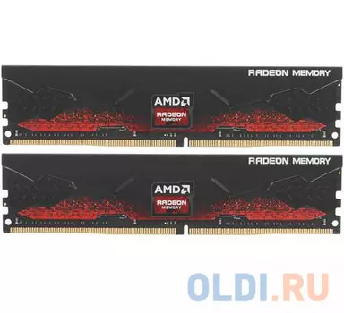 Оперативная память для компьютера AMD R9 Gamer DIMM 64Gb DDR4 3600 MHz R9S464G3606U2K