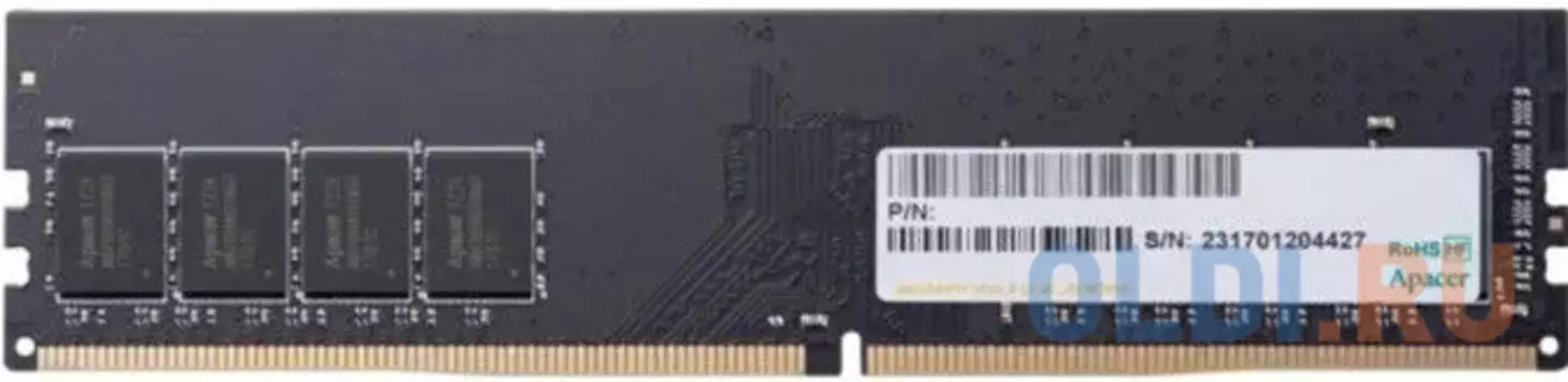 Оперативная память для компьютера Apacer AU16GGB32CSBBGH DIMM 16Gb DDR4 3200 MHz AU16GGB32CSBBGH