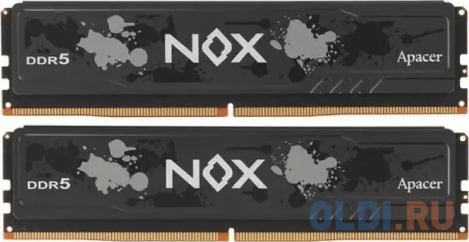 Оперативная память для компьютера Apacer NOX DIMM 32Gb DDR5 5200 MHz AH5U32G52C522MBAA-2