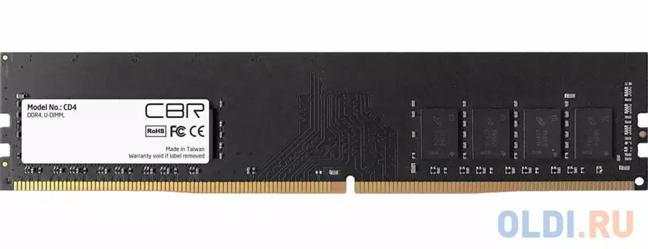 Оперативная память для компьютера CBR CD4-US08G32M22-01 DIMM 8Gb DDR4 3200 MHz CD4-US08G32M22-01