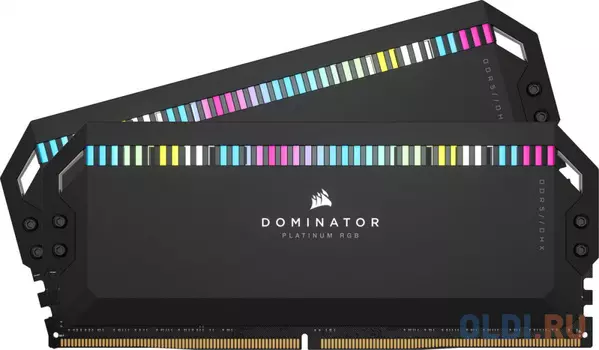 Оперативная память для компьютера Corsair DOMINATOR PLATINUM RGB DIMM 64Gb DDR5 5600 MHz CMT64GX5M2B5600C40 CMT64GX5M2B5600C40